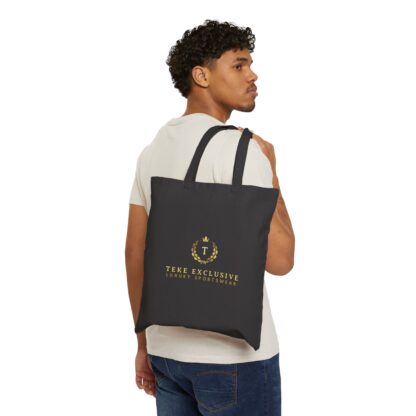 TEKE Exclusive Luxury Sportswear Premium Canvas Tote Bag - Image 2